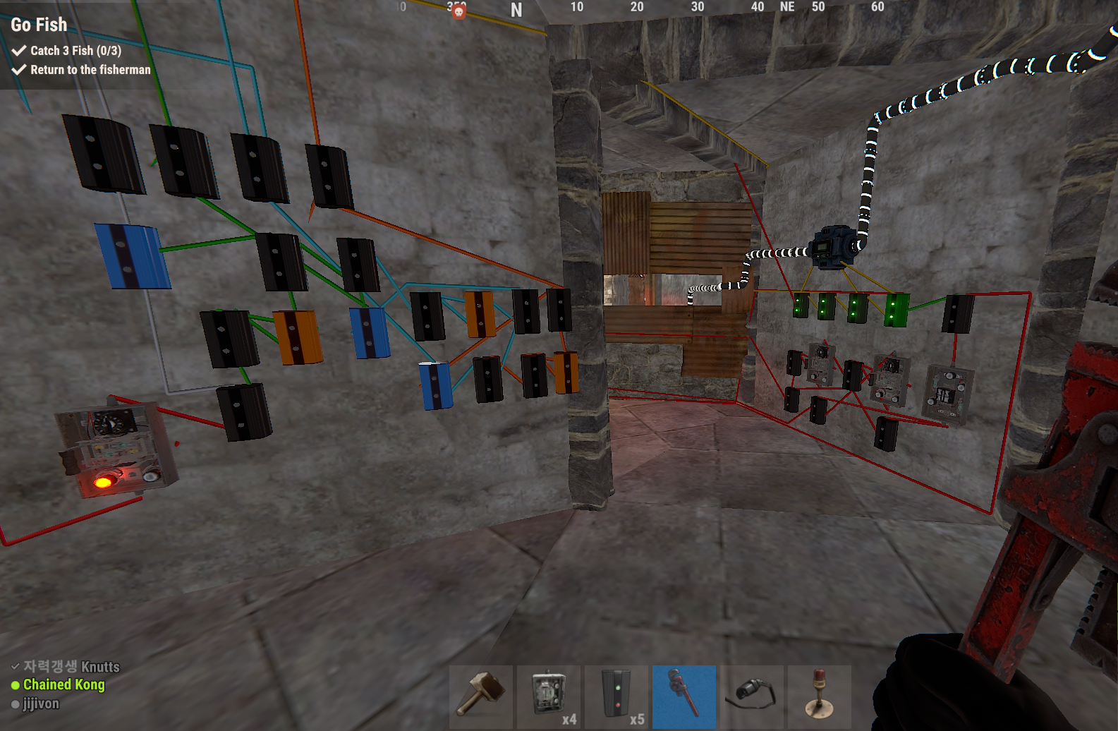 rust slot machine front
